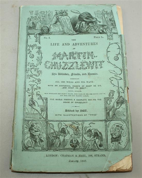 Dickens, Charles - The Life and Adventures of Martin Chuzzlewit,